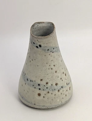 DEIRDRE BURNETT British Studio Pottery Volcanic Glazed Stoneware Vase - Image 1 of 4