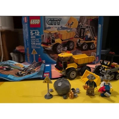 LEGO City Juego de Construcción: 4201 Cargador y Camión Volquete 100% Completo Caja Manual Foto 1 de 2