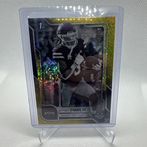 Fútbol americano universitario Bowman 2025 Anthony Evans mota amarilla #297/350 MSST - Imagen 1 de 2