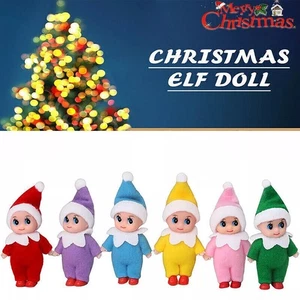 1/6Pcs Christmas Elf Doll On The Shelf Baby Elves Plush Toy Home Decoration 2025 - Picture 1 of 20
