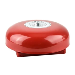 24V Metal Round Alarm Bell Security Fire Alarm Bell Red BEA - Picture 1 of 7