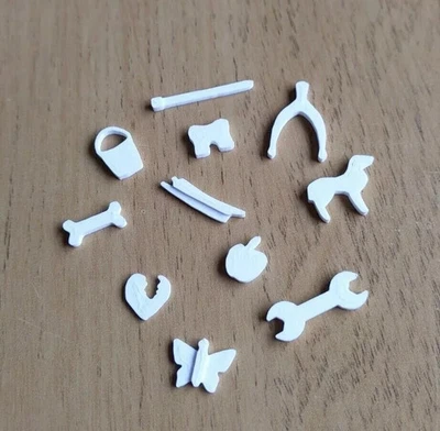 Operation Board Game Spare Replacement Parts 11 Pieces Reproduction - Image 1 of 2