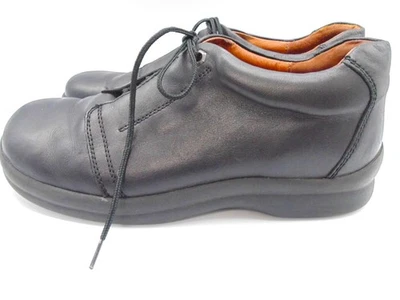 Huellas Oxford de cuero negro BIRKENSTOCK UE 41 ~ EE. UU. mujeres 10-10,5 hombres 8-8,5 Foto 1 de 4