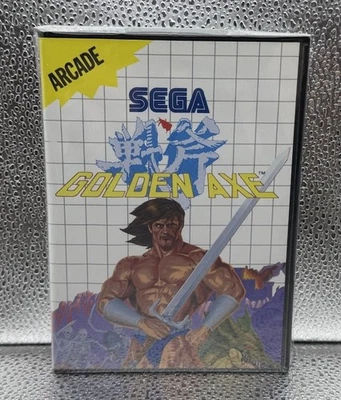 Golden Axe Sega Master System W/Manual VGC 8 Bit Retro 1989 #1105 - Image 1 of 4