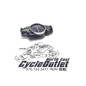 2009 08-16 YAMAHA YZF R6 OEM SPEEDO TACH GAUGES GAUGE CLUSTER SPEEDOMETER - Picture 1 of 17