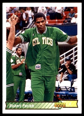 Robert Parish 1992-93 Upper Deck #105 Celtics NBA READ FREE SHIP AutographDen - Image 1 of 2