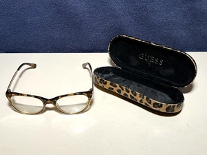 Guess Brille, nur Gestell, GU2462, 51-18-135, braun Schildpatt mit Etui - Bild 1 von 9