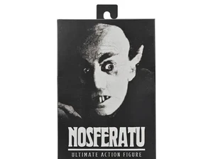 Figura de acción NECA Nosferatu Ultimate Count Orlok blanco y negro escala 7" nueva - Imagen 1 de 5
