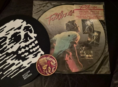 FOOTLOOSE Soundtrack Vinyl Record Album Picture Disc LP With Hype Sticker Bacon - Image 1 of 4