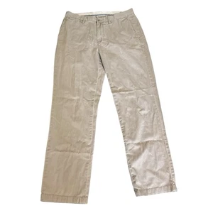 Polo Ralph Lauren Chinos Mens W33 L31 Beige Chinos Classic Fit Cotton Zip Fly - Picture 1 of 17