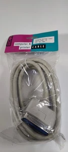 Cable de impresora paralelo Sicos 3 m 25 pines macho a 36 Centronics cable M ~ NUEVO DB25M - Imagen 1 de 13