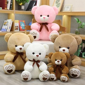 Big High Quality Toy Cartoon Teddy Bear Plush Toys 35/50/60cm Stuffed Plush Anim - Picture 1 of 29