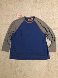 Wrangler FR Camicia ignifuga Uomo 3XL Manica Lunga Girocollo Abbigliamento da Lavoro Blu  - Foto 1 di 19