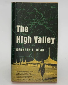 THE HIGH VALLEY by Kenneth E Read Scribners 1965 1st print Vintage PB New Guinea - Picture 1 of 5
