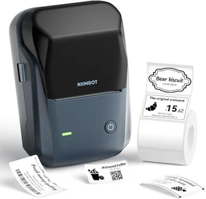 Niimbot B1Mini Portable Thermal Printer Self-adhesive Sticker Label Maker Pocket - Picture 1 of 5