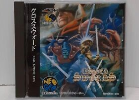 SNK Neo Geo CD - Crossed Swords - Import Japan Japanese US SELLER