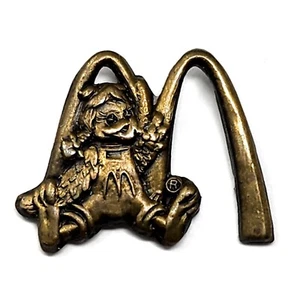 Vintage McDonald’s Birdie Maskottchen goldene Bögen Mitarbeiter Crew Krawatte Anstecknadel Hutnadel - Bild 1 von 7