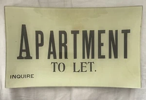 “RARE” JOHN DERIAN DECOUPAGE “APARTMENT TO LET” TRAY SIGNED 11x6.75” - Picture 1 of 2