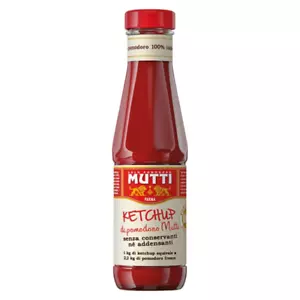 Mutti Ketchup di Pomodoro Italiano in Bottiglia di Vetro da 340 grammi - Foto 1 di 3