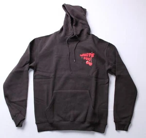 White Fox Women's Don't Waste Time Hoodie JW7 Charcoal Size Small/Medium - Picture 1 of 4