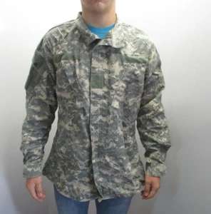 US Army Mantel Army Combat Uniform Camo Nylon Baumwolle Ripstop Größe Medium lang - Bild 1 von 5