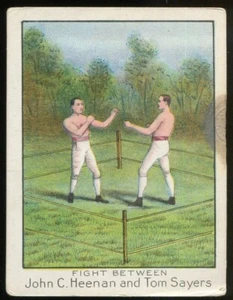 1910 Champion Athletes and Prize Fighters (T220) John C. Heenan and Tom Sayers - Picture 1 of 2