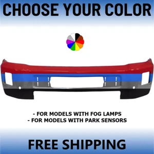 NEW Choose Your Color Front Bumper For 2015-2019 Silverado 2500 HD 3500 HD - Picture 1 of 5