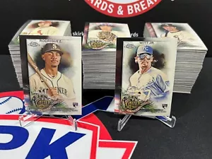 2022 Topps Allen & Ginter Chrome COMPLETE BASE SET 300 CARDS JULIO WITT - Picture 1 of 2