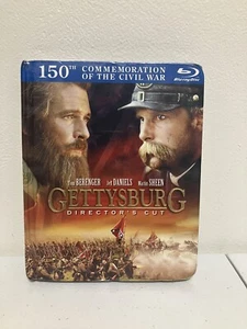 Gettysburg (Blu-ray Disc, 2011, 2-Disc Set, Incl. 48-Page Book W/Photos) Sealed - Picture 1 of 2