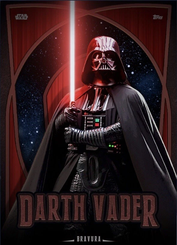 [DIGITAL] Topps Star Wars - Darth Vader - Bravura 23 W1 - Red Base - Image 1 of 1