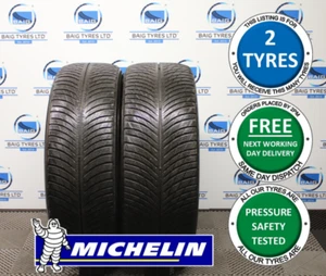 X2 PW 255/45R20 255 45 20 MICHELIN PILOT ALPIN 5 105V M+S XL TYRES *6MM (563AP) - Picture 1 of 14