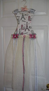 Accessoire Eiffelturm Kleiderhalter Haarspangen und Haarbänder - Bild 1 von 4