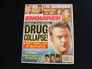 NATIONAL ENQUIRER magazine 2005 02 28 Matthew Perry Jessica Simpson Jen Aniston - Picture 1 of 2