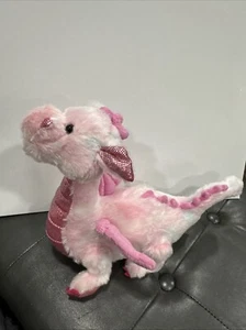Webkinz Ganz Whimsy Dragon Sparkle Pink Animal Toy Stuffed Plush No Code C29 - Picture 1 of 2