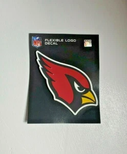 WINCRAFT NFL CARDINALS FLEXIBLE LOGO DECAL - Picture 1 of 3