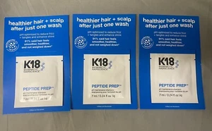 3-K18 Peptide Prep Ph Maintenance Shampoo Sample Size 7 Ml Professional Salon - Picture 1 of 2