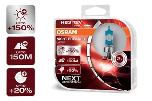 OSRAM Night Breaker® LASER NEXT GENERATION HB3 Sockel +150% mehr Sicht DuoBox - Bild 1 von 6