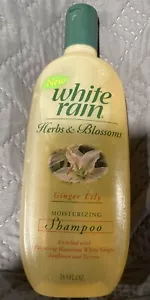 White Rain Herbs And Blossoms Ginger Lily Moisturizing Shampoo 13.5 Oz VTG 1998 - Picture 1 of 3