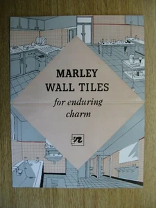 MARLEY WALL TILES ADVERTISEMENT - CIRCA 1950S - Picture 1 of 3