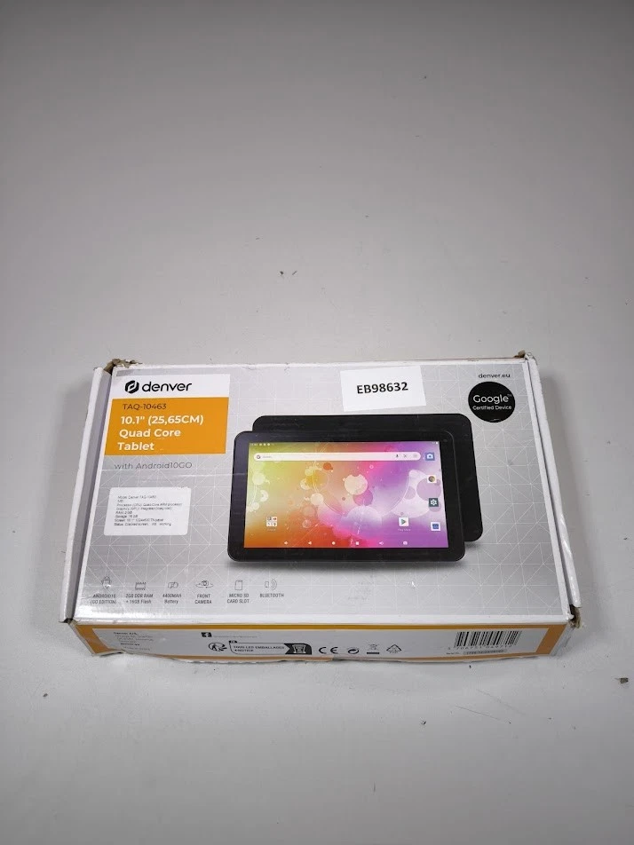 Denver TAQ-10463 Tablet - Originalverpackung, Nicht Funktionierend - Bild 1 von 4