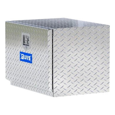 UWS 24" Single-Door Underbody Tool Box (Heavy Packaging) Bright Aluminum Storage - Imagem 1 de 4