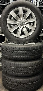 4x Original VW Winterräder 215/65 R17 99H - für TIGUAN II Skoda Kodiaq 1801 - Bild 1 von 3