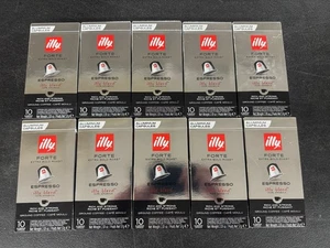 100 Illy Forte Extra Bold Roast Espresso Kaffeekapseln Nespresso 3.8.2026 - Bild 1 von 2