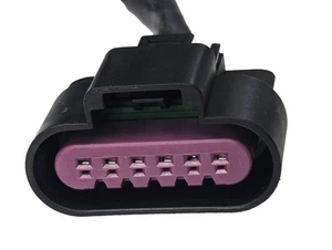 PSI Power 6" GM Throttle Pedal Pigtail – 6-Way Aptiv Connector Harness - PSI2051 - Picture 1 of 4