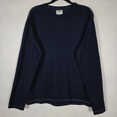 Camisa azul manga larga Todd Snyder New York 100 % algodón para hombre XL Foto 1 de 4