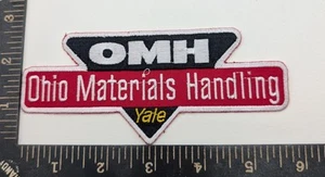 Ohio Materials Handling OMH Patch Yale Forklift Dealer Uniform Embroidered - Picture 1 of 2