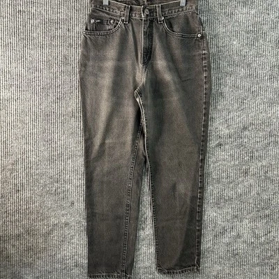 Vintage Lee Jeans Womens 8 Petite Black Made In USA - Image 1 of 4