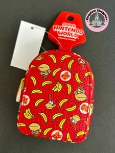 Universal Epic Universe Super Nintendo World Donkey Kong Backpack Keychain New - Picture 1 of 3