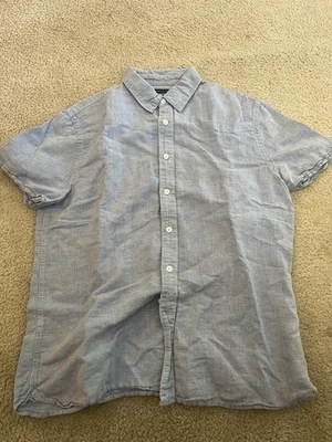 Perry Ellis Men's Blue Short Sleeve M - Image 1 of 3