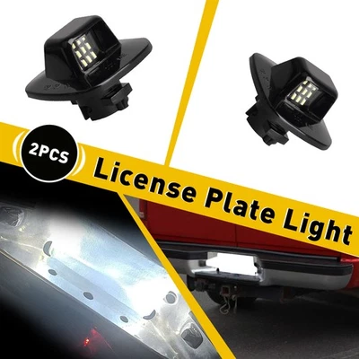 2/Para Chevy C/K 1500 2500 3500 Blanco LED Luces de matrícula Lámparas de etiqueta 91839 A Foto 1 de 4